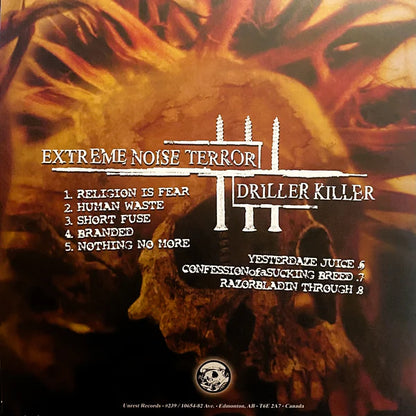 Extreme Noise Terror / Driller Killer "s/t" split LP