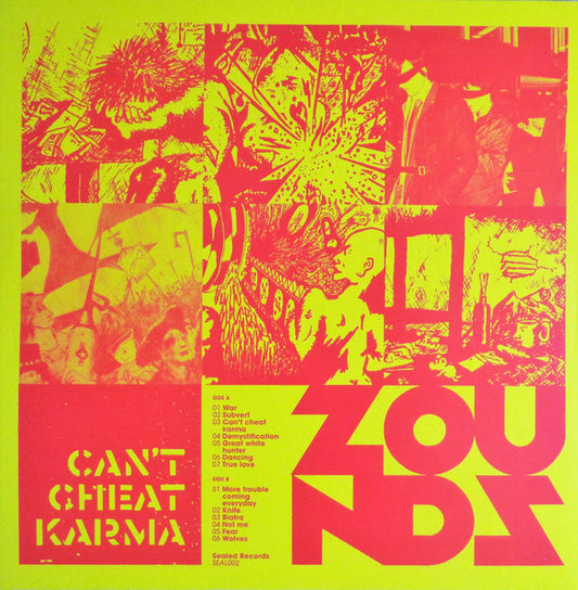 Zounds "Can't Cheat Karma" LP