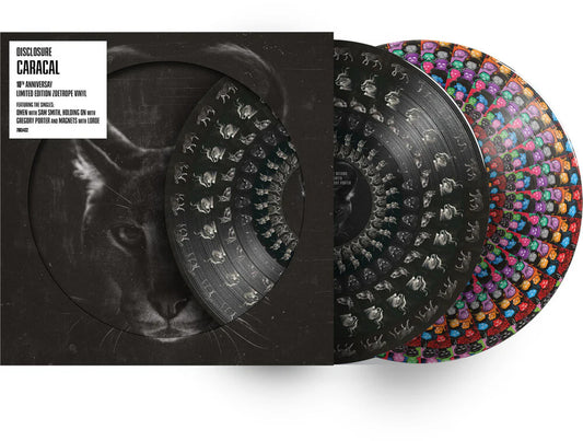 Disclosure "Caracal" 10th Anniversary Edition Zoetrope - 2xLP