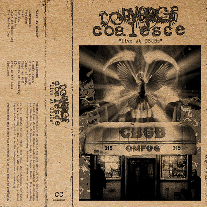 Converge / Coalesce "Live at CBGBs" 2xLP