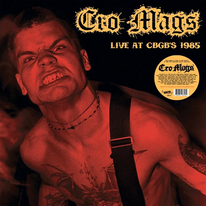 Cro-Mags "Live At CBGB's 1985" LP