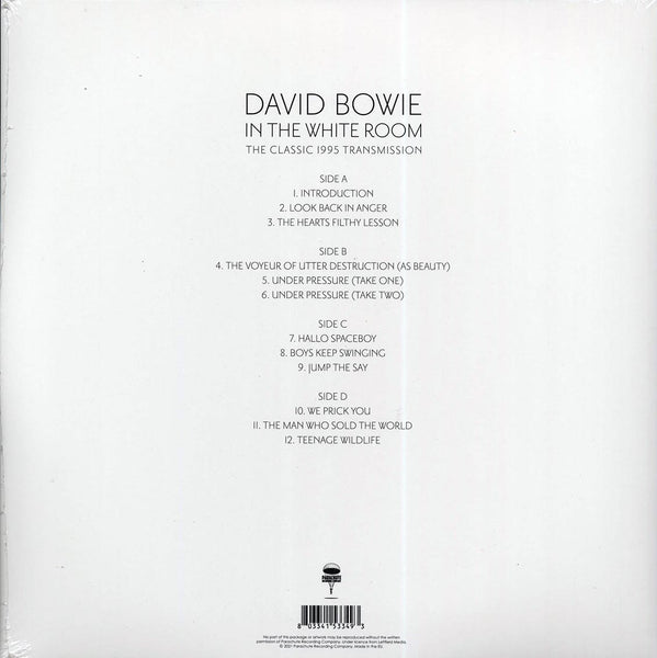 David Bowie "In The White Room: The Classic 1995 Transmission, Westway Studios, London, December 14th 1995" 2xLP