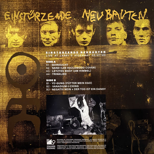 Einsturzende Neubauten "Live At Larry's Hideaway, 1985" LP