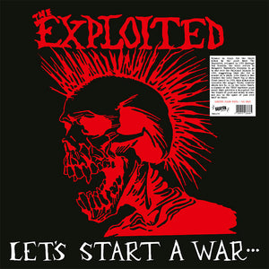 Exploited "Let's Start a War" LP