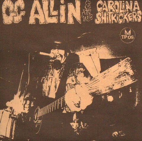 GG Allin and The Carolina Shitkickers "Layin' Up With Linda" 7"