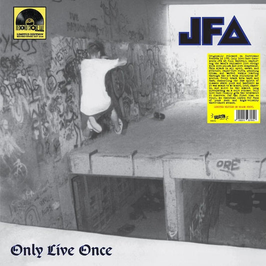 J.F.A. "Only Live Once" LP