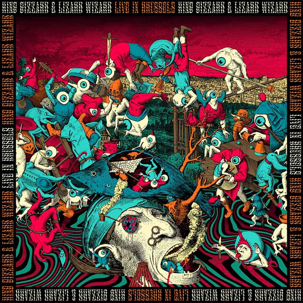 King Gizzard & The Lizard Wizard - Live in Brussels '19 (Fuzz Club Edition) album cover