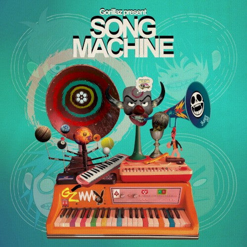 Gorillaz "Song Machine: Season One (Deluxe/2cd)" 2xCD cover art