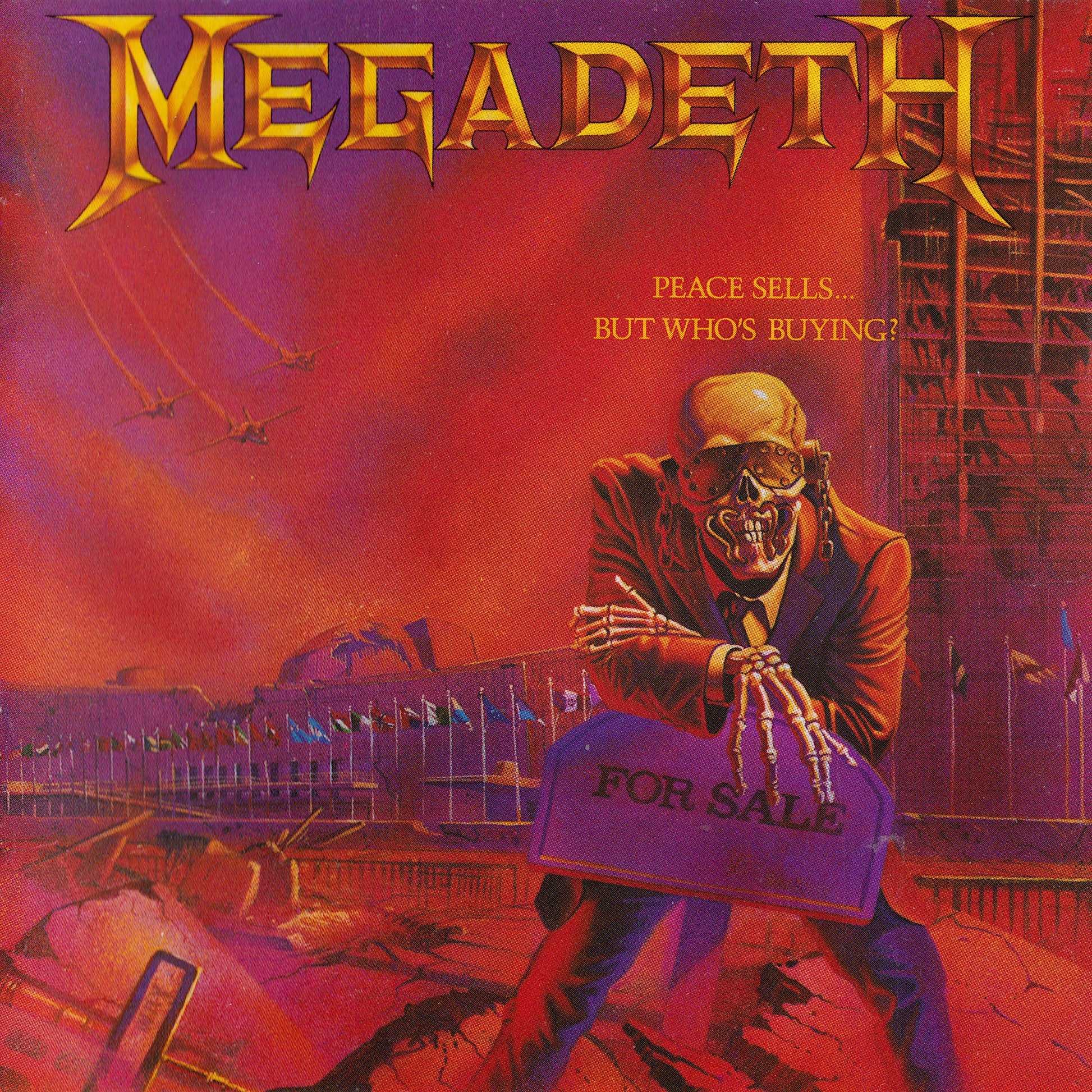 Megadeth - Peace Sells but Who's Buying CD cover art