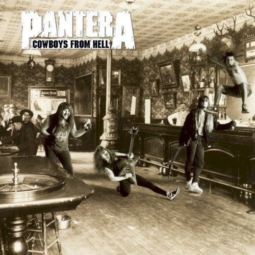 Pantera "Cowboys from Hell" CD cover art