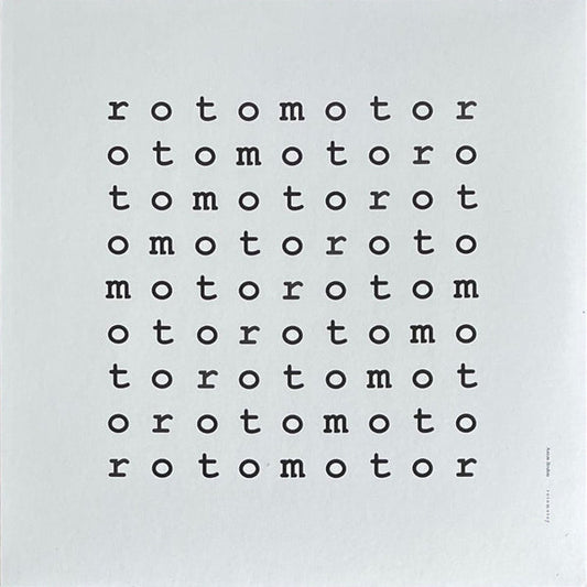 Anton Bruhin - Rotomotor / InOut cover art