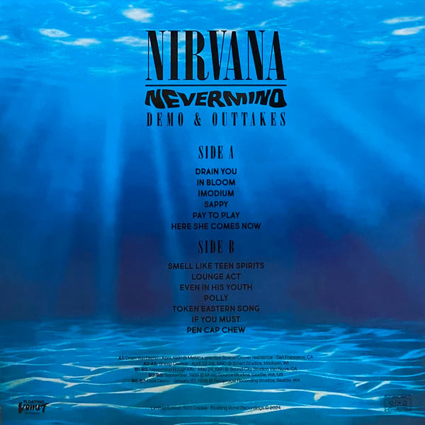 Nirvana "Nevermind - Demo and Outtakes" LP