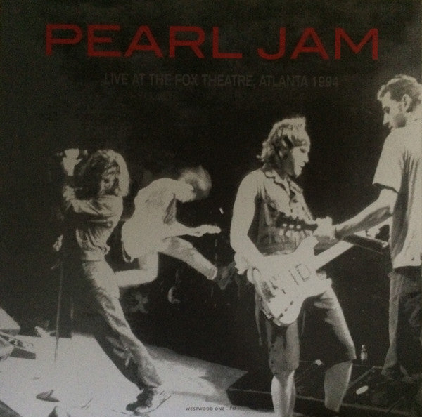 Pearl Jam "Live At The Fox Theatre, Atlanta 1994" LP