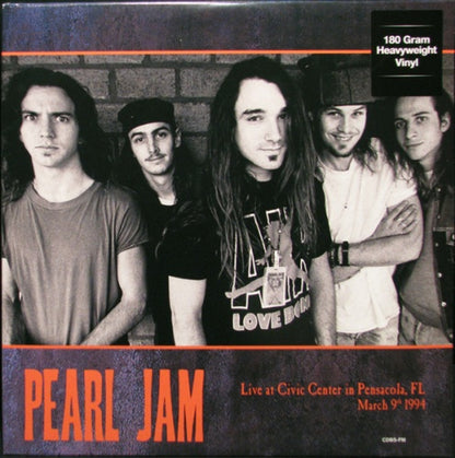 Pearl Jam "Live at Civic Center in Pensacola, FL March 9th 1994" LP