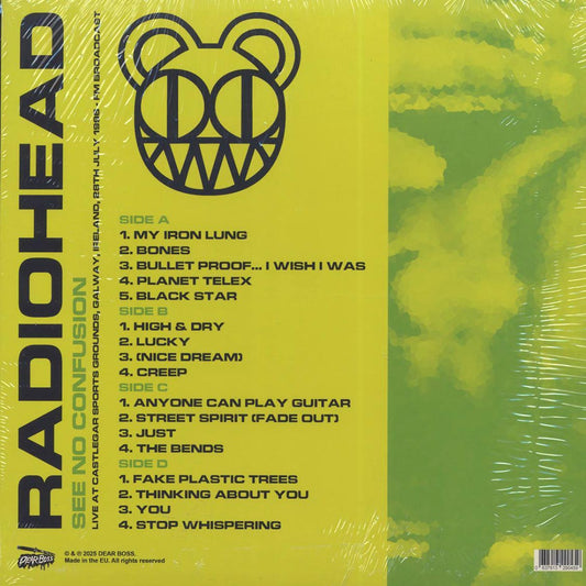 Radiohead "See No Confusion: Live At Castlegar Sports Grounds" 2xLP