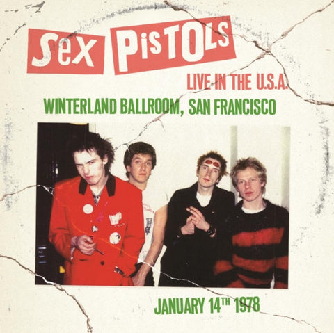 Sex Pistols "Live in the USA 1978, Winterland Ballroom, San Francisco" LP