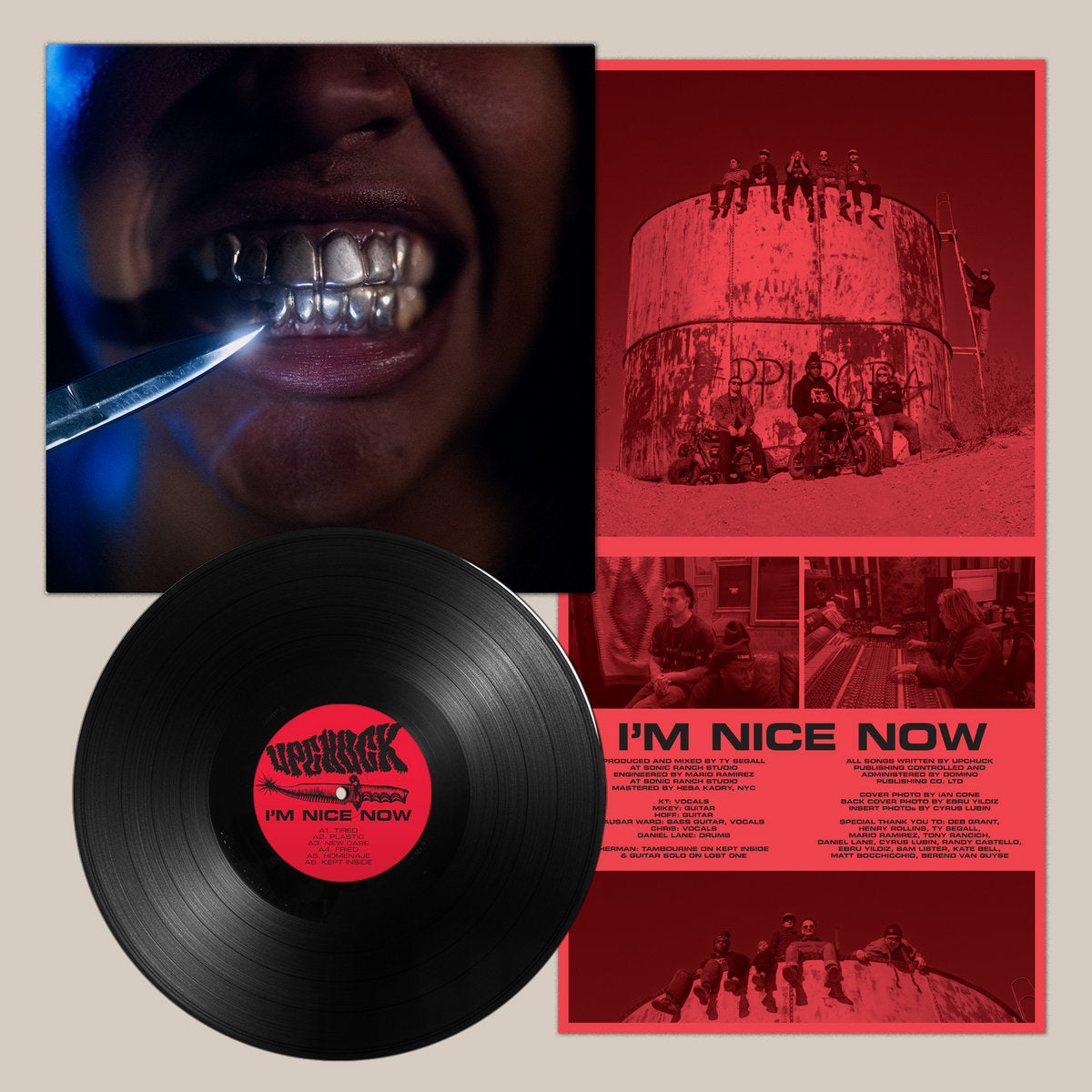 Upchuck "I'm Nice Now" LP