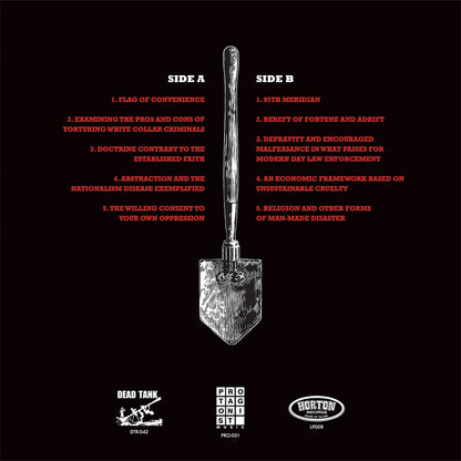 Senior Fellows "Shallow Grave For A Dying God" LP - Dead Tank Records - 2