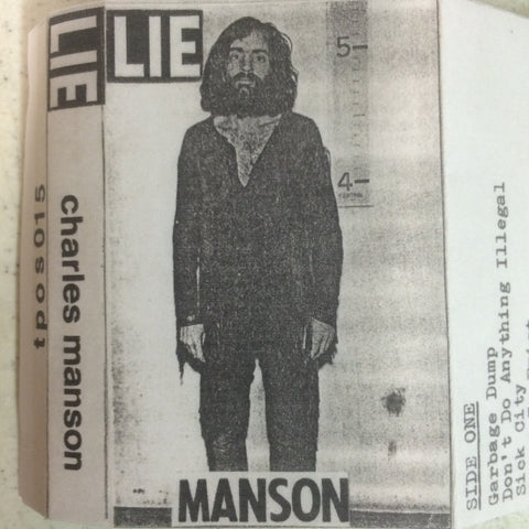 Charles Manson "Lie" Tape - Dead Tank Records