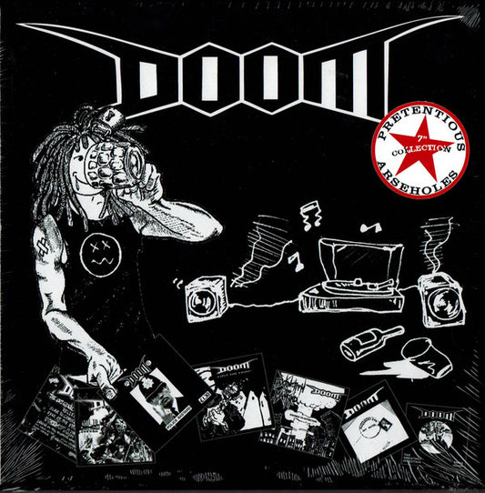 Doom "Pretentious Arseholes" boxset of flexi + five 7"