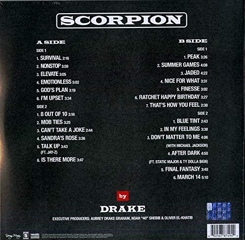 Drake "Scorpion" 2xLP