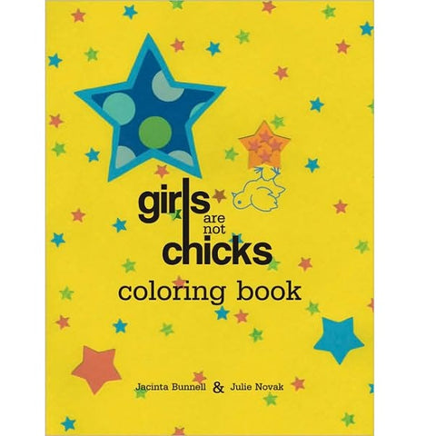 Girls are Not Chicks - Coloring Book