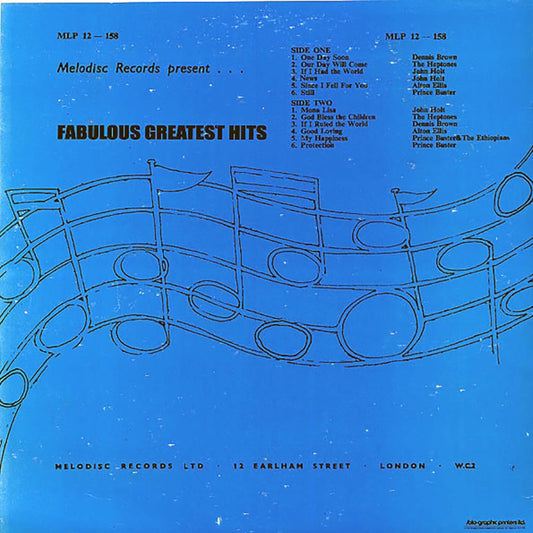 V/A "Jamaica's Greatest" LP