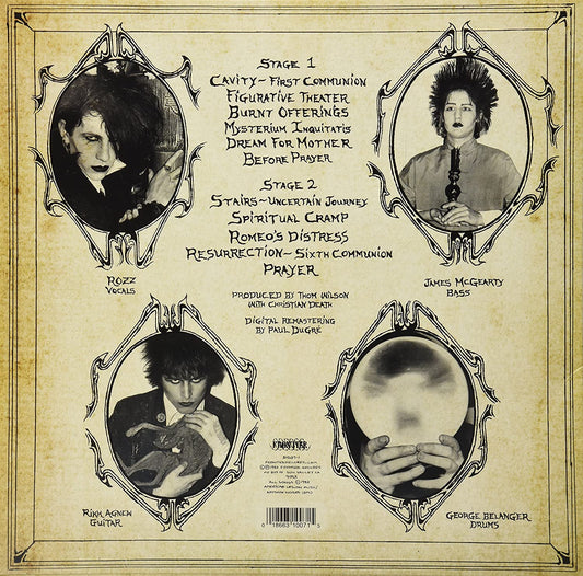 Christian Death "Only Theatre of Pain" LP